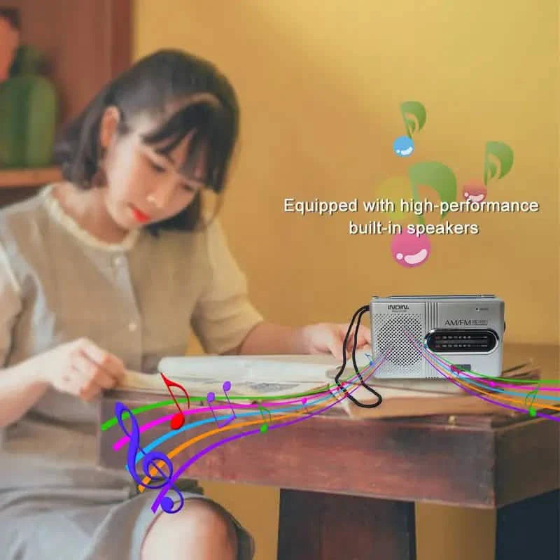 Battery Operated Portable AM/FM Radio