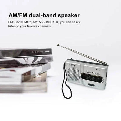 Battery Operated Portable AM/FM Radio