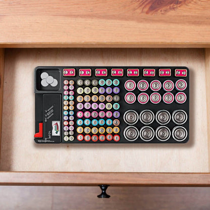 Battery Organizer Storage Case