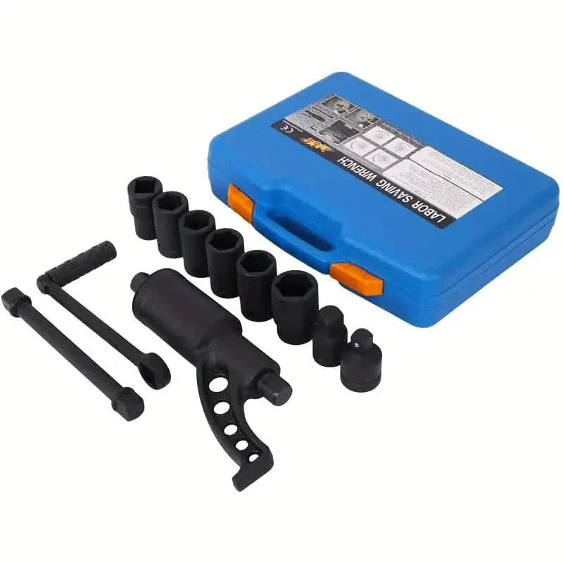 Torque Wrench with 8-Piece Socket Set