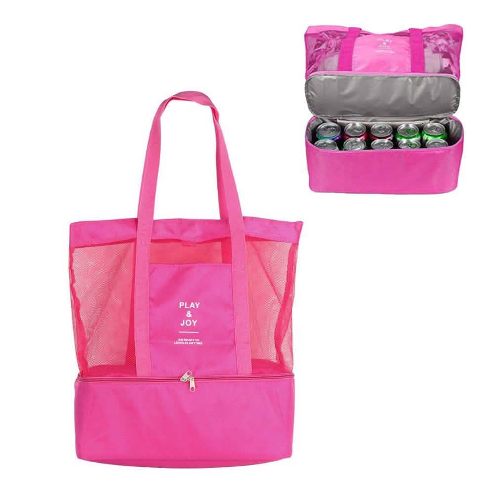 Beach Bags with Insulated Cooler