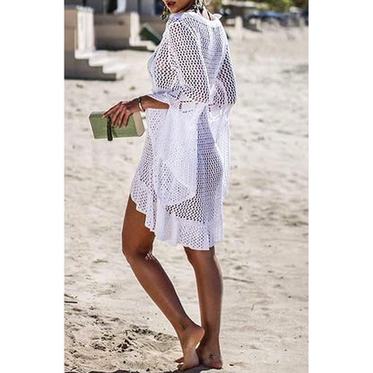Beach Tops Sexy Perspective Cover Dress