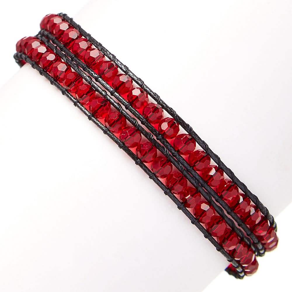 Beaded Wrap Bracelet