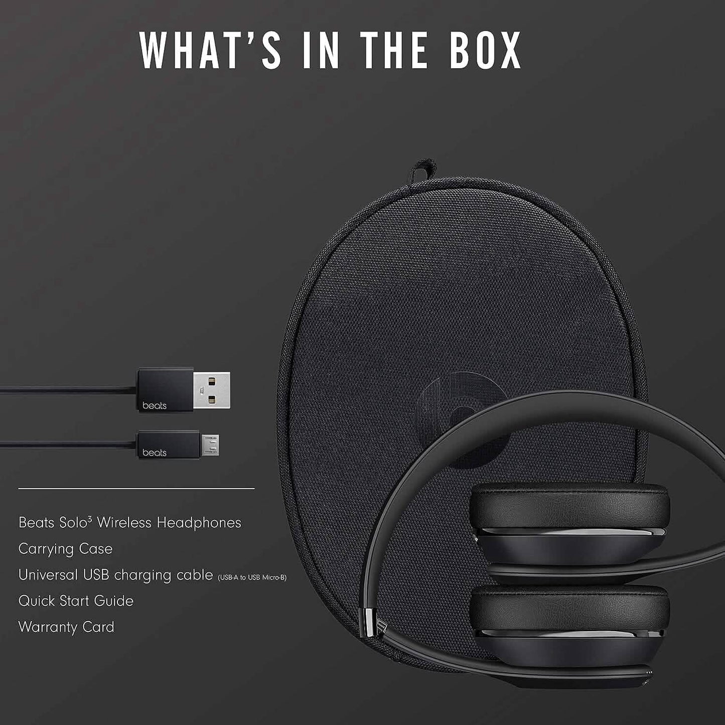 Beats Solo3 Wireless On-Ear Headphones  (Refurbished)