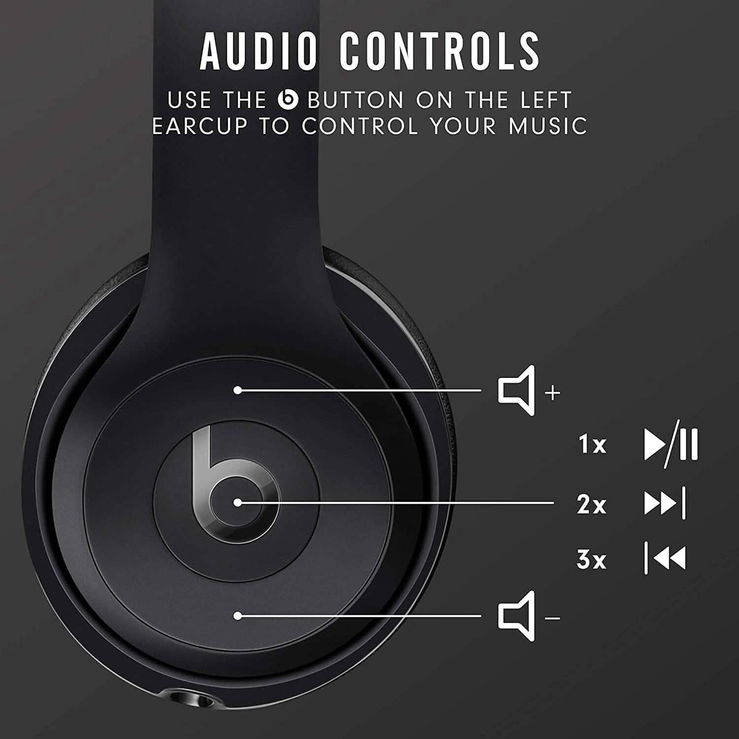 Beats Solo3 Wireless On-Ear Headphones  (Refurbished)