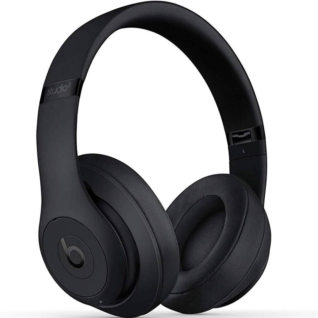 Beats Studio3 Wireless Noise Cancelling Over-Ear Headphones Matte Black  (Refurbished)