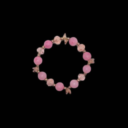 Beautiful Handmade Stone and Glass Beads Bracelets