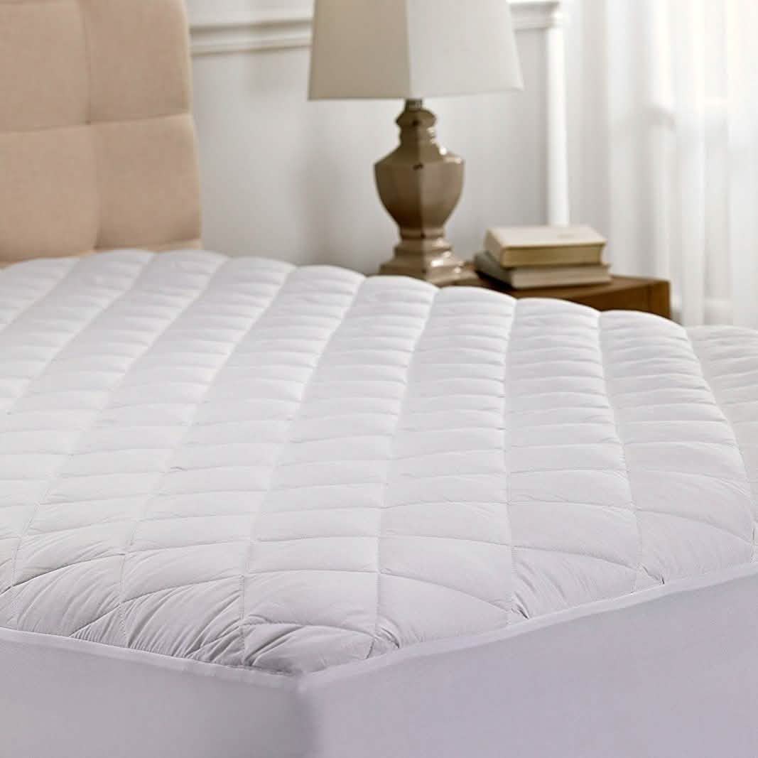 Beauty Sleep Ultra Soft Quilted Mattress Pad Protector Hypoallergenic - Assorted Sizes