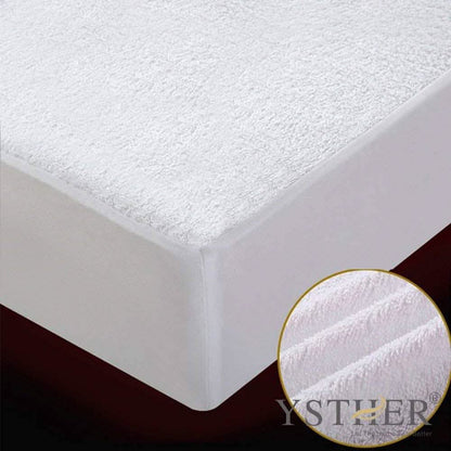 BeautySleep Terry Waterproof Mattress Protector Premium Hypoallergenic Cover