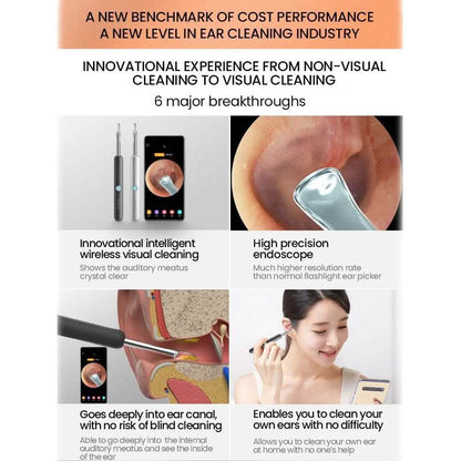 Bebird R1 Wireless Intelligent Visual Otoscope Ear Cleaner