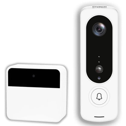 Bell+Howell InView BHDC1 1080p Door Bell Camera + BHCH1A Chime Kit (White) (Refurbished)