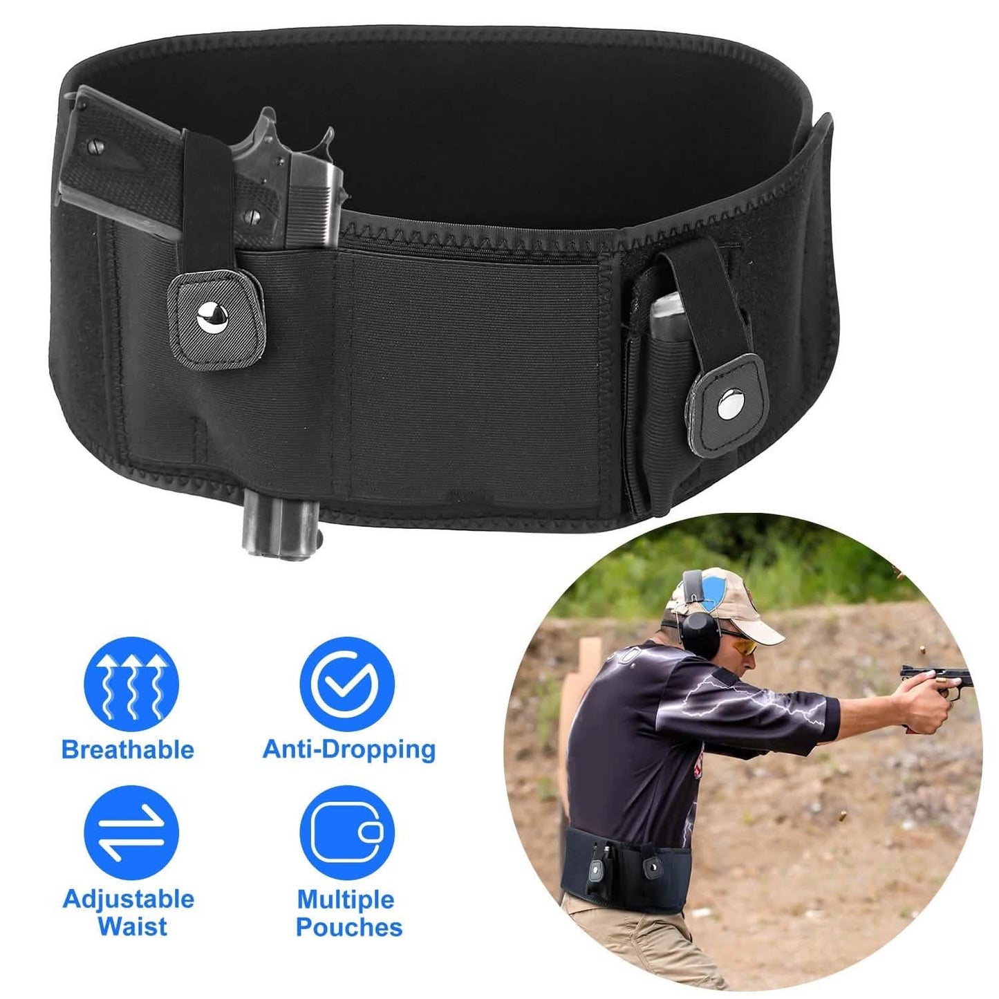 Belly Band Gun Holster