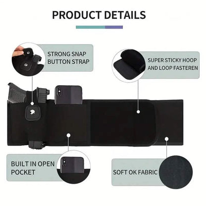Belly Band Waistband Holster for Men and Women