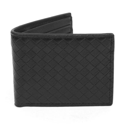 Bi-Fold Men's Leather Wallet and Pen Set with Touch Screen Stylus Tip