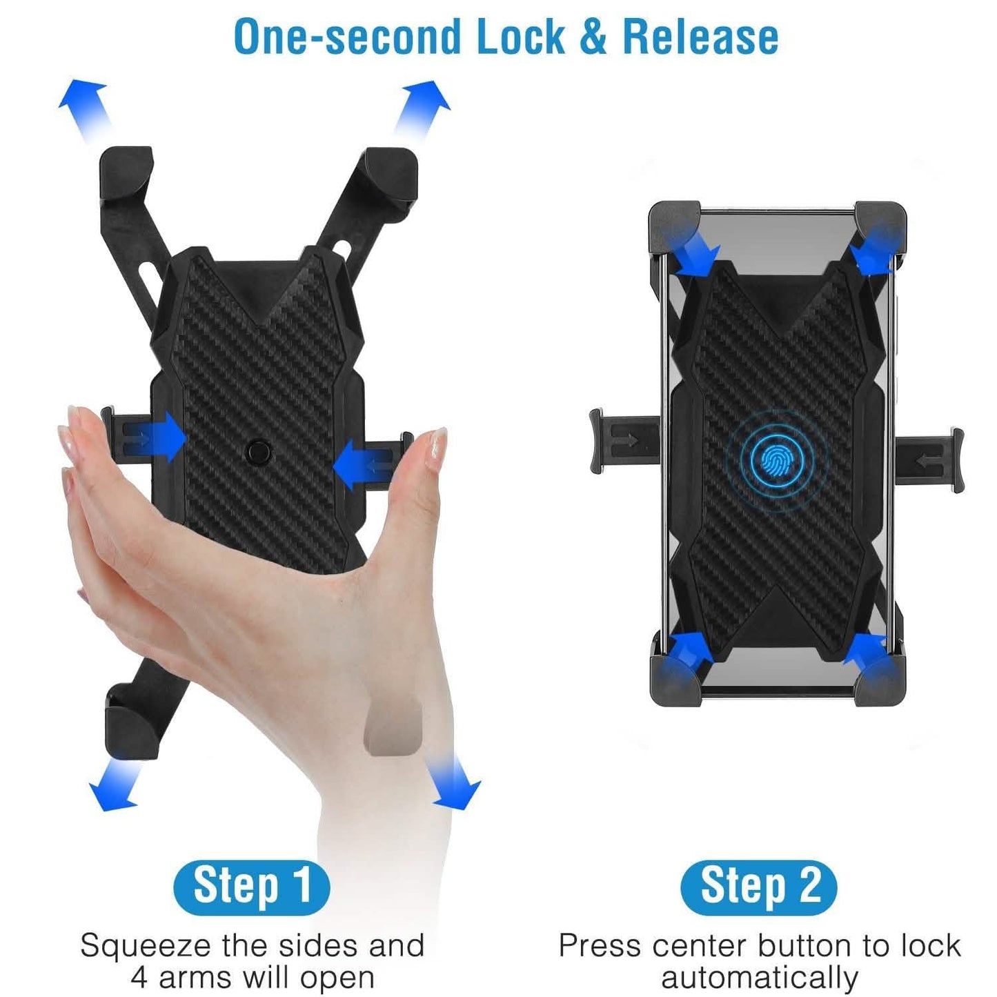 Bike Rotatable Phone Holder