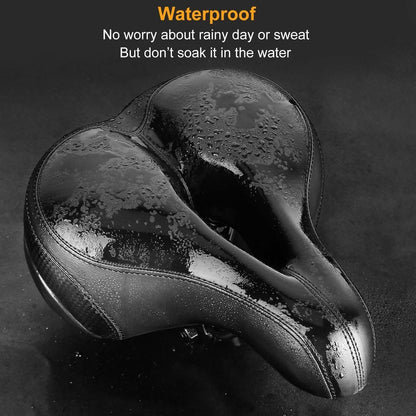 Bike Seat Water Resistant Bicycle Padded Saddle Wear