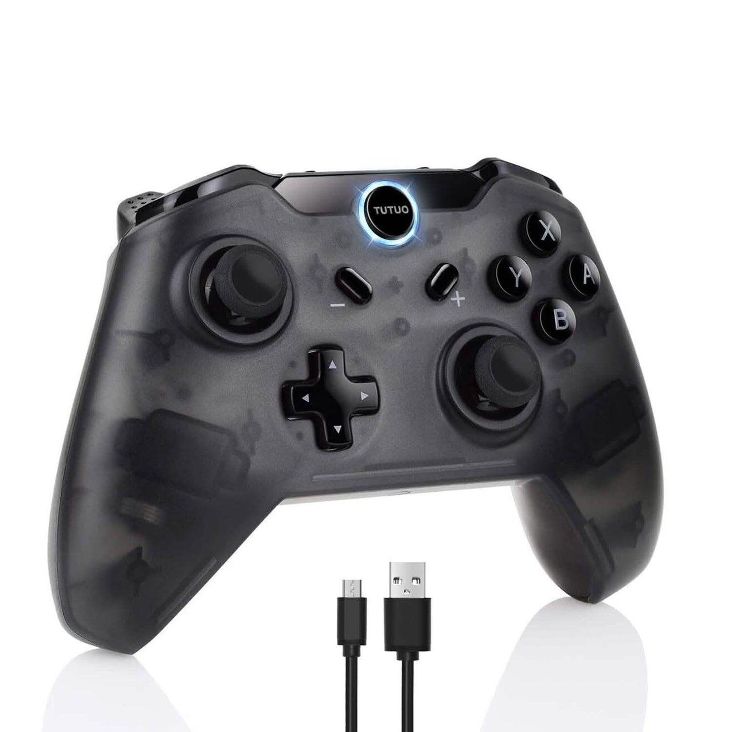 Black Bluetooth Wireless Controller for Nintendo Switch