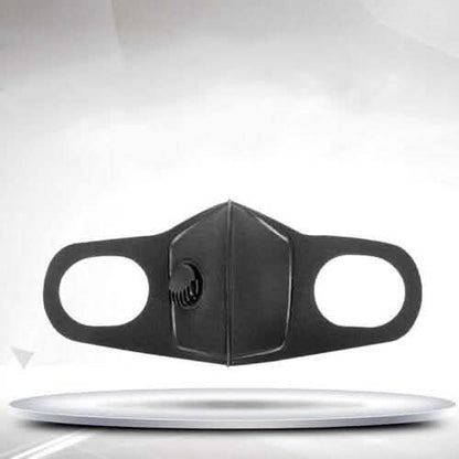 Black Face Mask with Filter