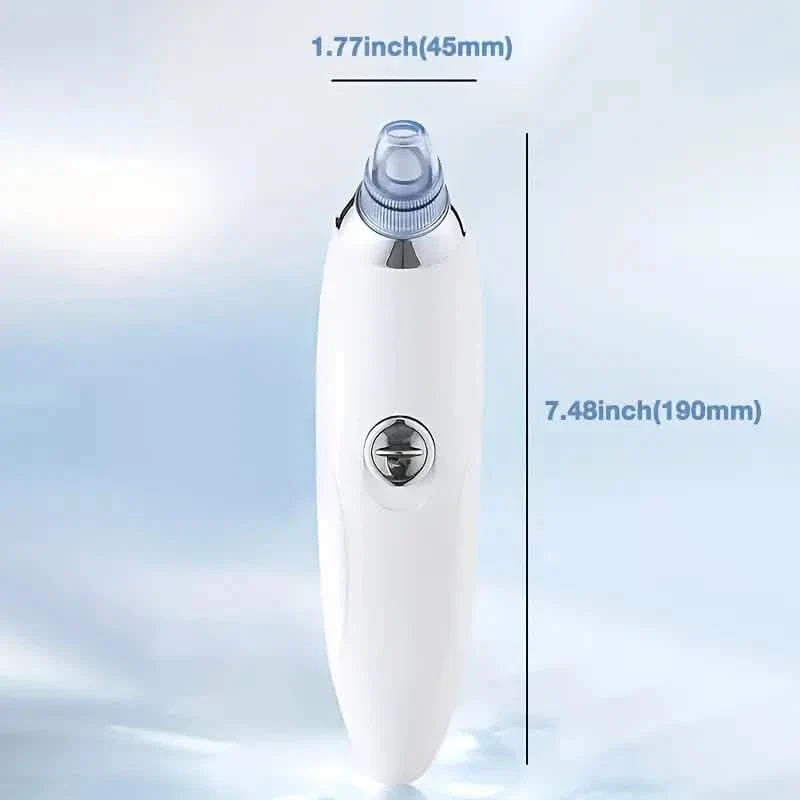 Blackhead Vacuum Remover, Powerful Portable Facial Pore Cleaner With 4 Probes