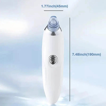 Blackhead Vacuum Remover, Powerful Portable Facial Pore Cleaner With 4 Probes