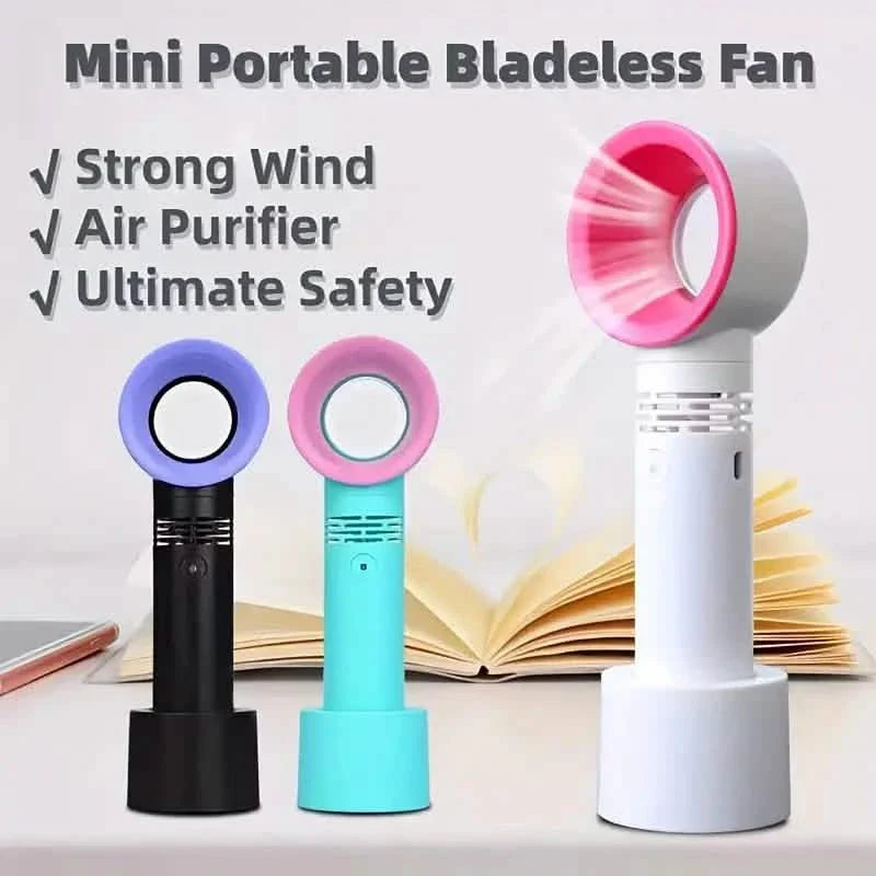 Bladeless Handheld Fan for Eyelash Extension