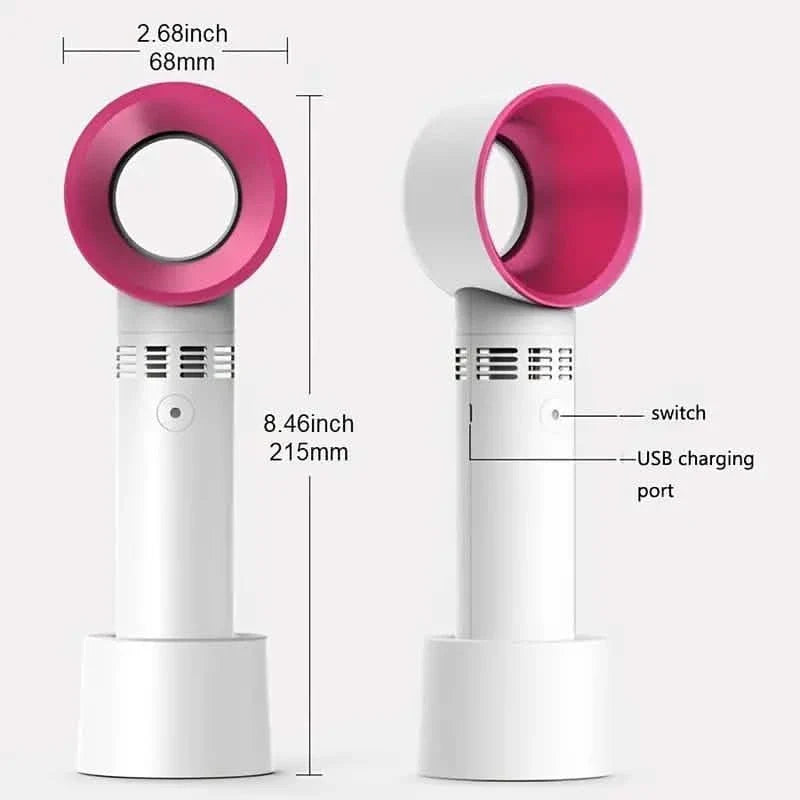 Bladeless Handheld Fan for Eyelash Extension