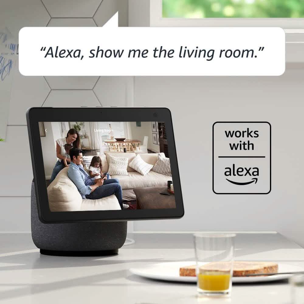 Blink Mini Compact Indoor Plug-in Smart Security Camera  (Refurbished)