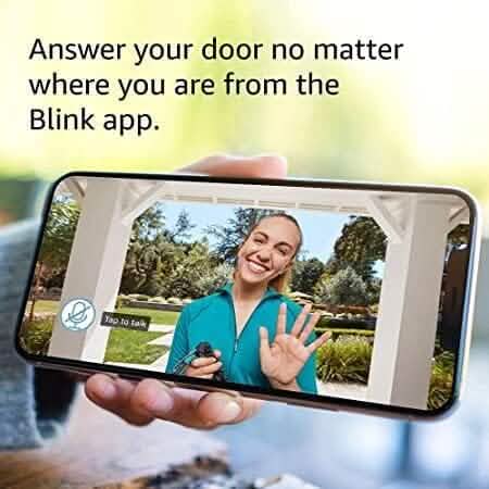 Blink Video Doorbell + 1 Outdoor 4 smart security camera (4th Gen) with Sync Module 2  (Refurbished)