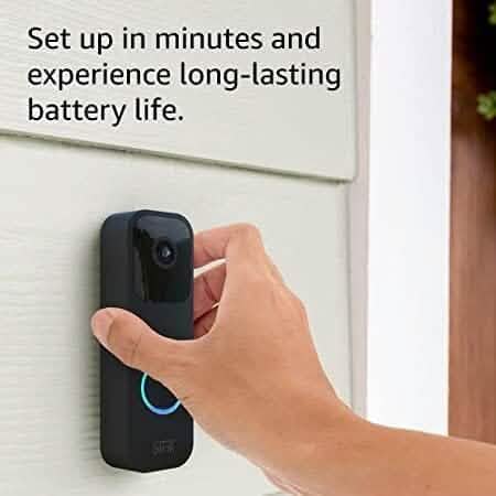 Blink Video Doorbell + 1 Outdoor 4 smart security camera (4th Gen) with Sync Module 2  (Refurbished)