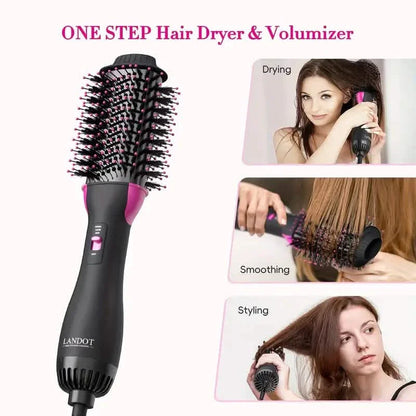 Blow Dryer Hot Air Brush Styler