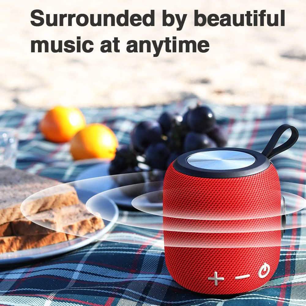 Bluetooth 5.0 Dual Pairing Loud Wireless Mini Speaker