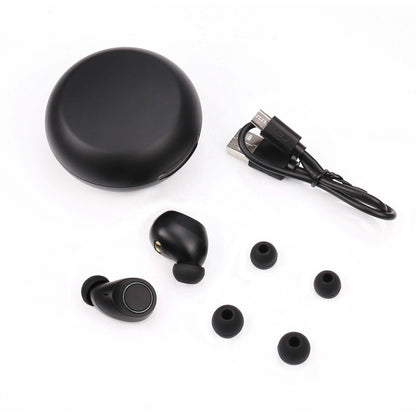 Bluetooth 5.0 Wireless Headset Deep Bass Stereo Earbuds LCD Power Display