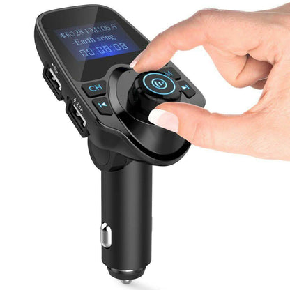 Bluetooth Handsfree In Car Kit FM Transmitter MP3 Player 2 USB Charger