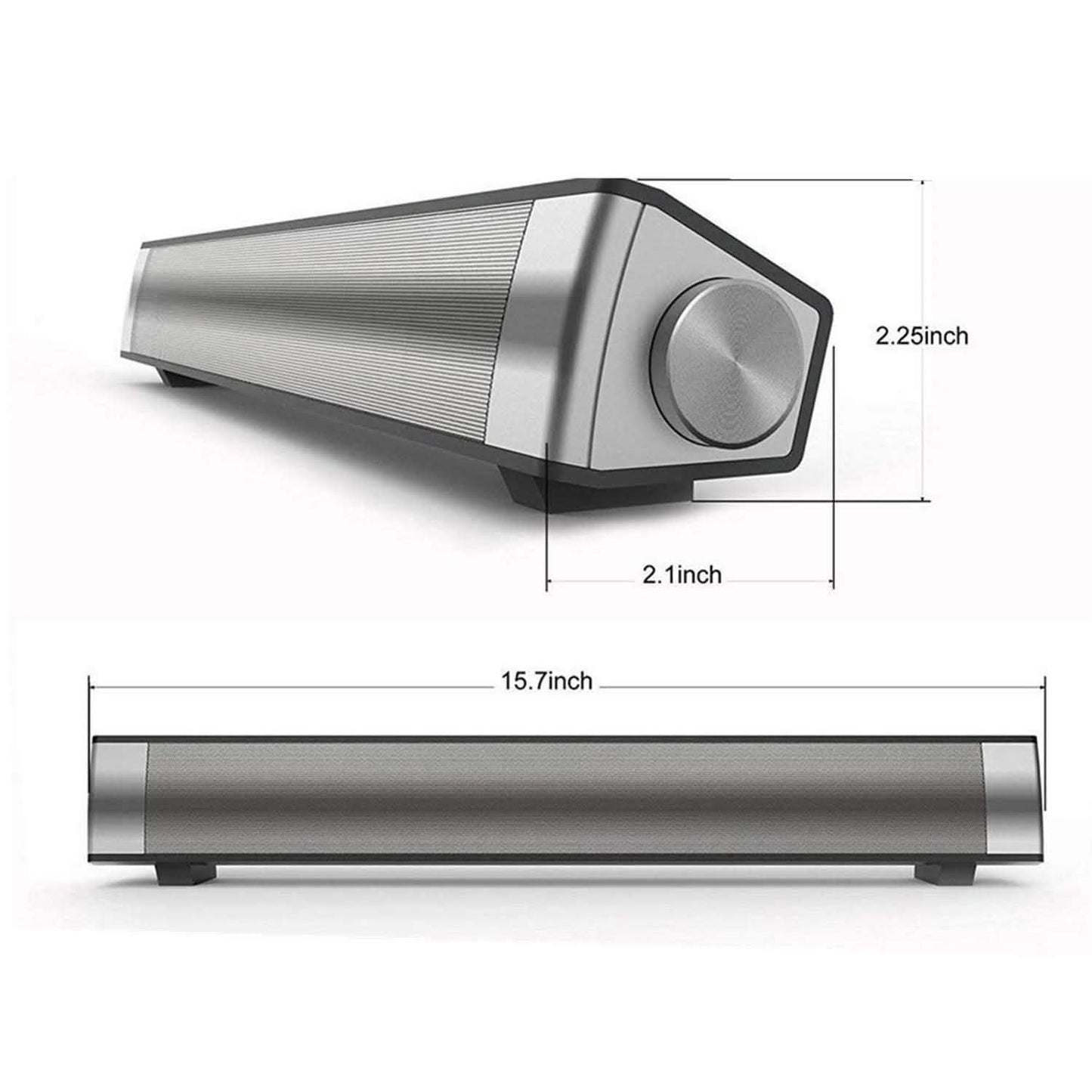 Bluetooth Sound Bar Wired and Wireless Mini Home Theater Audio