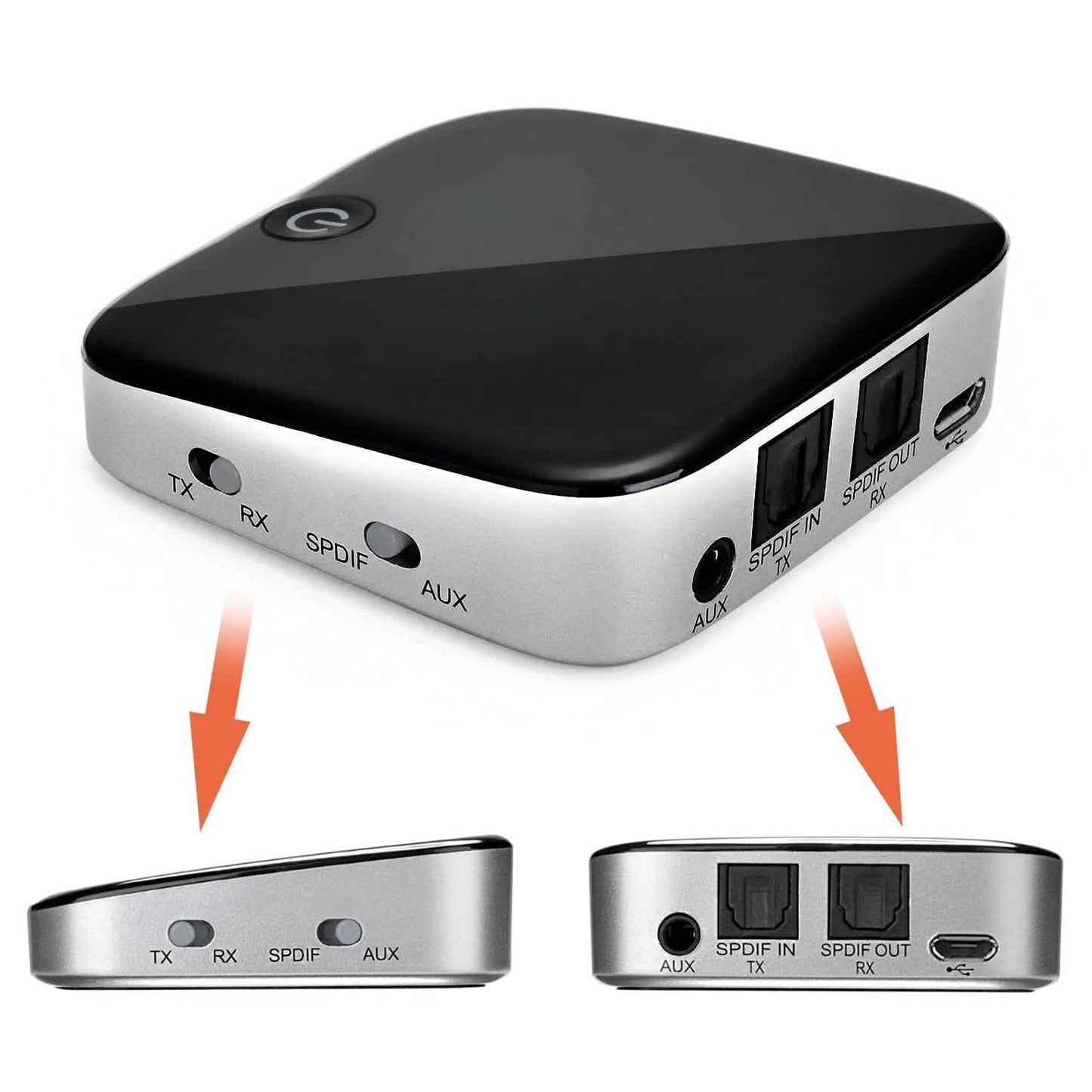 Bluetooth Wireless Audio Transmitter Receiver Adapter Optical Toslink