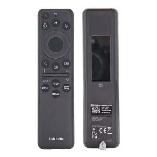 Samsung BN59-01480A / TM2360E 2025 Eco Solar Cell TV Remote Control | Voice AI | Samsung TV Plus | Netflix | Prime Video | Youtube - BN5901480A