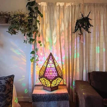 Bohemian Diamond Pole Star Projector Night Light