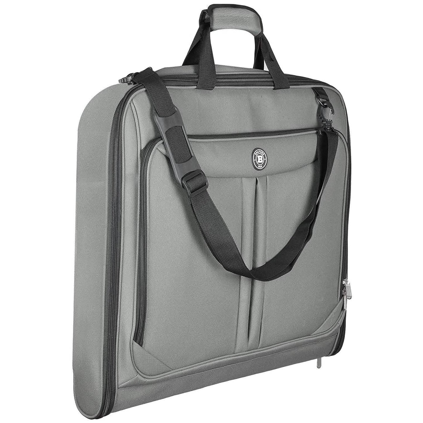 Bolford Travel Garment Bag For Business Trips And Travel With Padded Computer Pocket