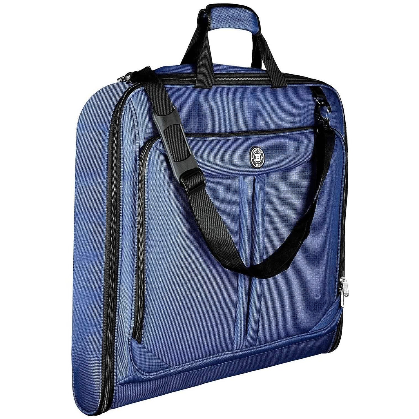Bolford Travel Garment Bag For Business Trips And Travel With Padded Computer Pocket