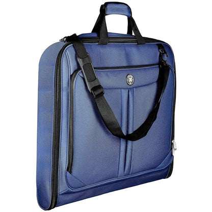 Bolford Travel Garment Bag For Business Trips And Travel With Padded Computer Pocket