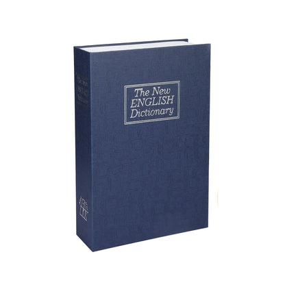 Book Safe with 3-Digit Combination Lock Storage Box
