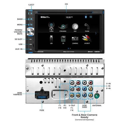 BOSS Audio Systems BV9358B Car Audio Stereo System  (Refurbished)