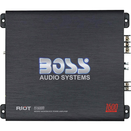 BOSS Audio Systems MODEL R1600M Car Amplifier  (Refurbished)