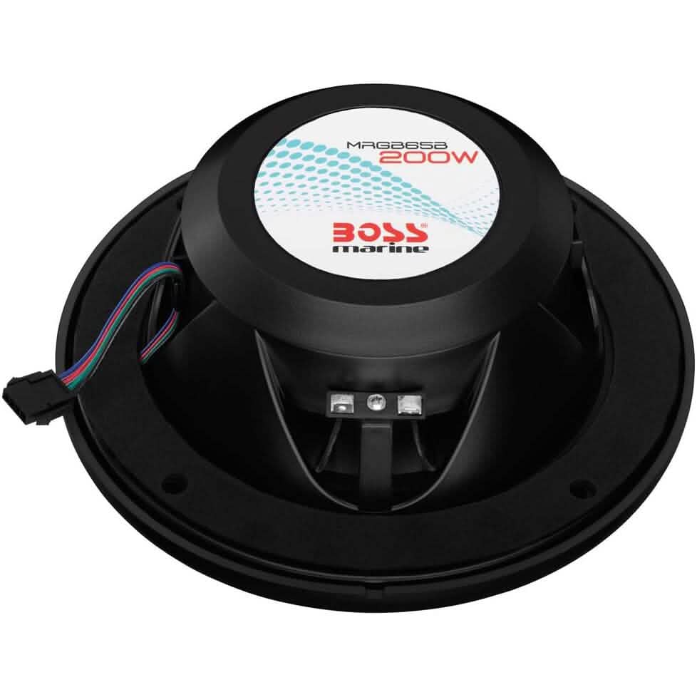BOSS Audio Systems MRGB65B 6.5 Inch Marine Speakers  (Refurbished)