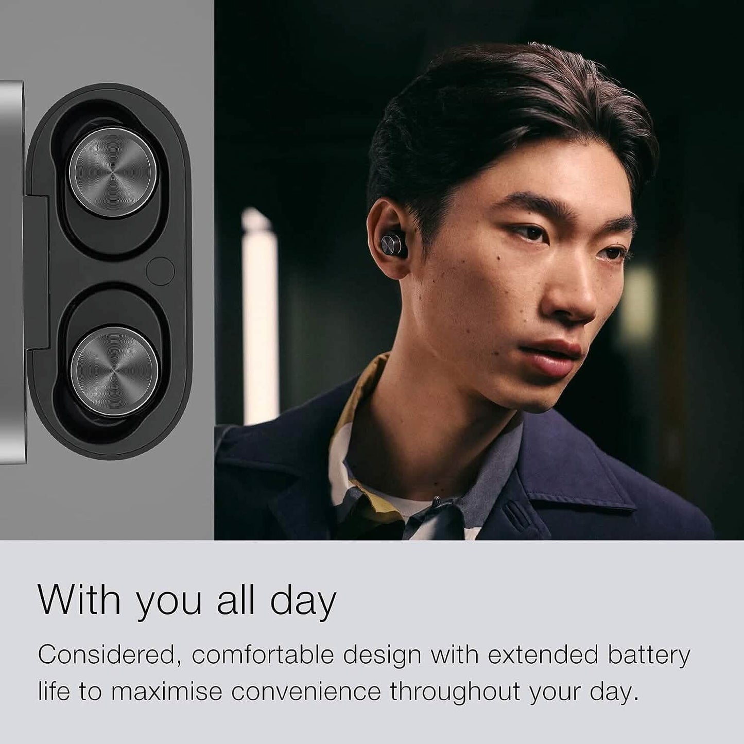 Bowers & Wilkins Pi7 S2 In-Ear True Wireless Earphones  (Refurbished)