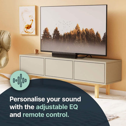 Bowfell Majority Sound Bar 2.0 Bluetooth TV Sound Bar  (Refurbished)