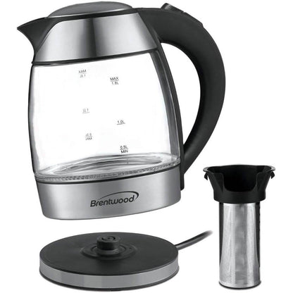 Brentwood Stainless Steel Cordless Electric Kettle
