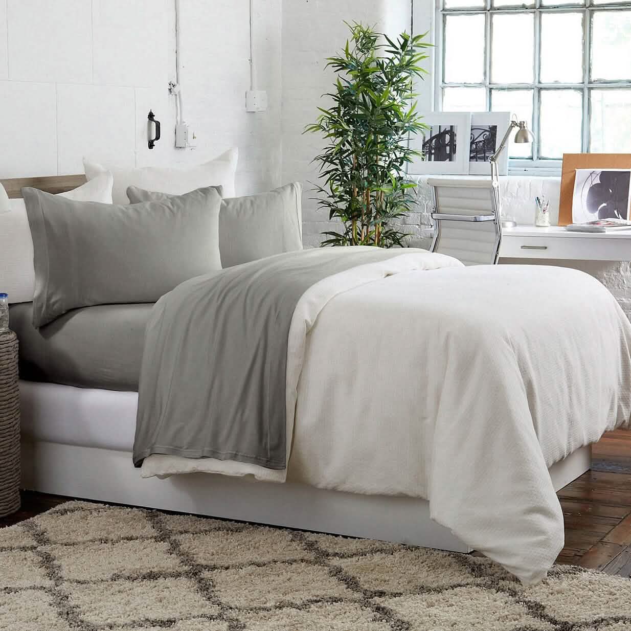 Brooklyn Flat Jersey Knit Sheet Set