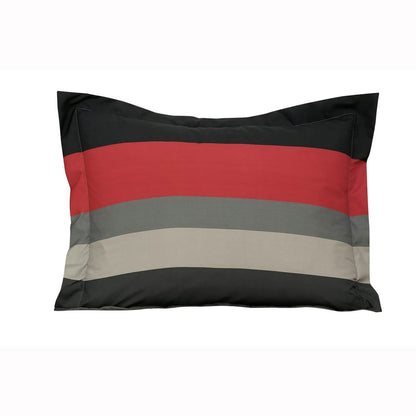 Brooklyn Flat Rugby Stripe Bed-in-a-Bag Set