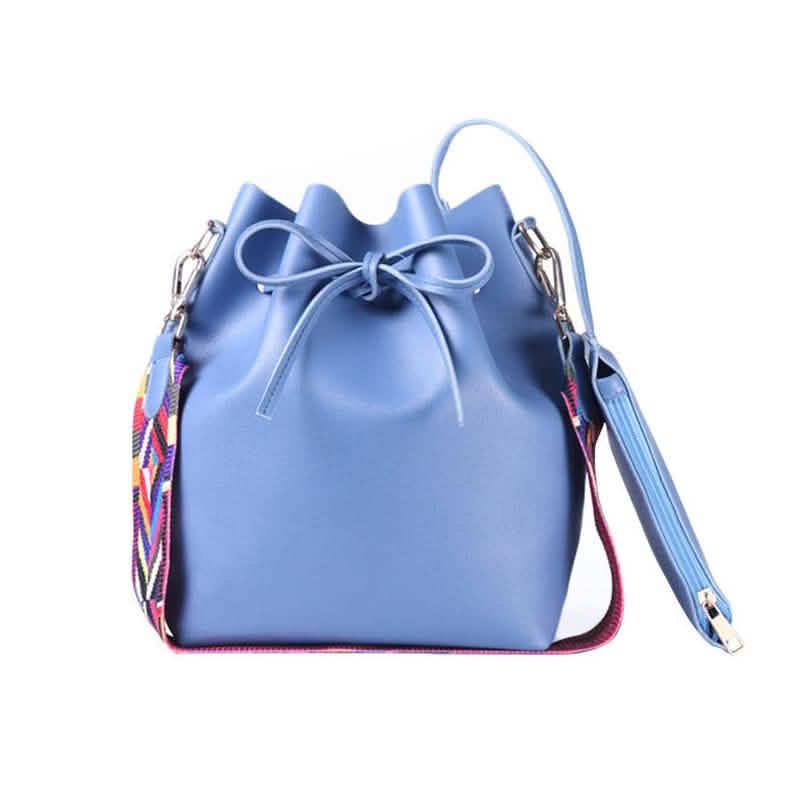 Bucket Bag with Boho Strap